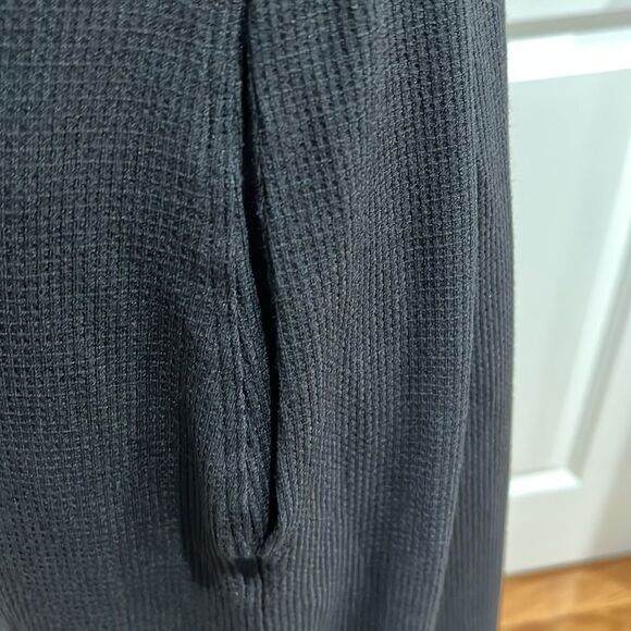 New! Athleta Wind Down Sleep Robe Size Medium Black NWT - Picture 7 of 16